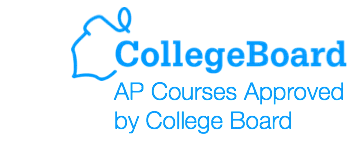 CollegeBoard AP Courses Approved by College Board logo